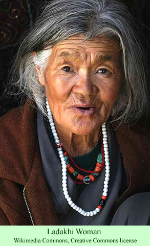 Ladakhi woman
